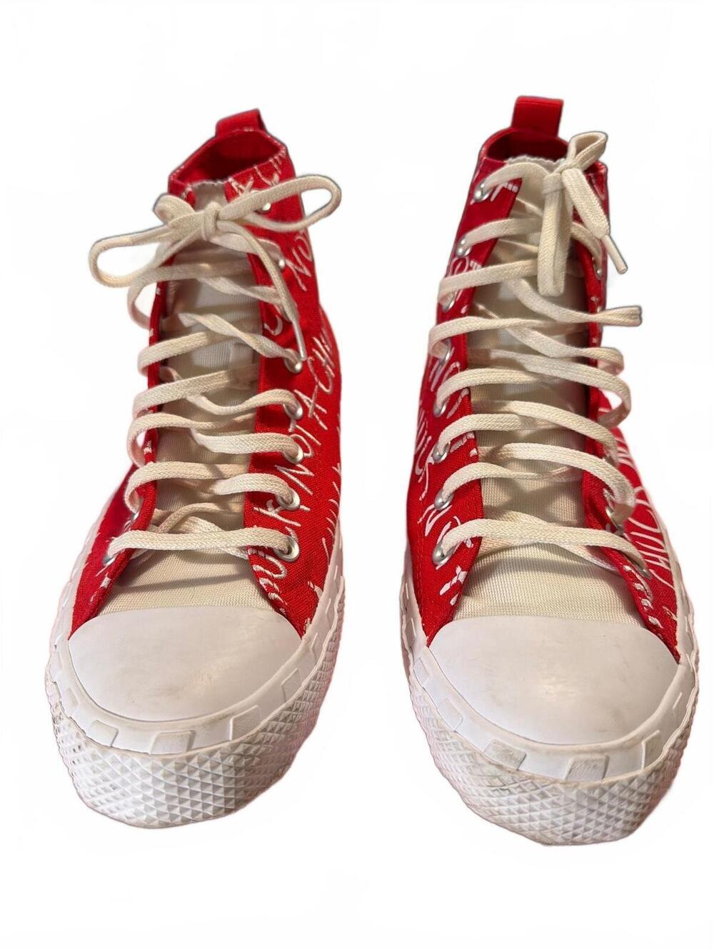 Converse UNTITL3D Not A Chuck Red High Top Sneakers Mens Size 12 Chuck Taylor